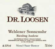Dr Loosen 2005 Wehlener Sonnenuhr Auslese
